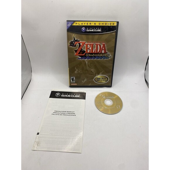 The Legend of Zelda The Wind Waker Nintendo GameCube, 2003 W Insert Windwaker GC - Picture 1 of 3